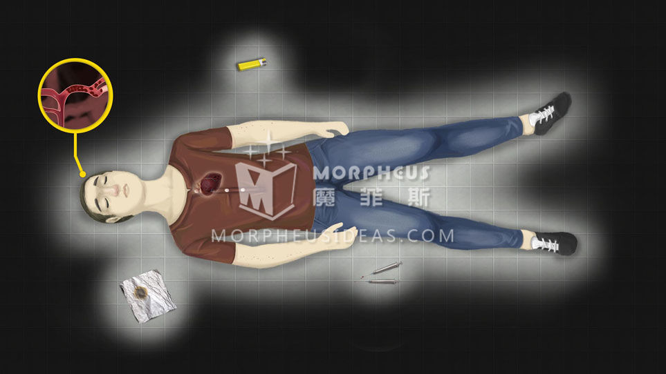 根據案發現場的證據進行分析