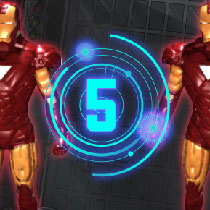 盔甲穿戴完成后，倒数5秒拍照