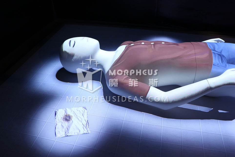 光雕投影科技，使得證據直觀，效果逼真