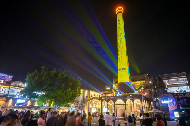 燈光節流光溢彩點亮最美花城