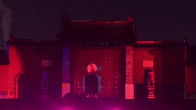 故宮AR投影秀帶您玩轉實景“穿越”