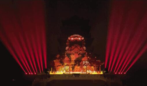 雲閣燈光藝術投影秀_印象·大縱湖